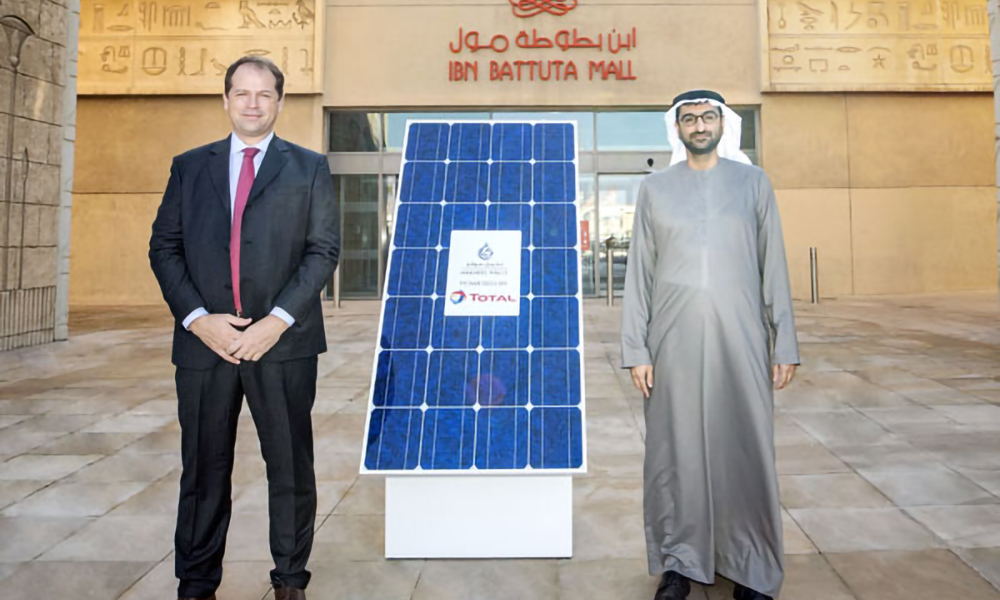 Nakheel Malls and Total Solar ME Install 12,000 PV Modules in Ibn Battuta and Dragon Mart Shopping Centers - MEConstructionNews.com