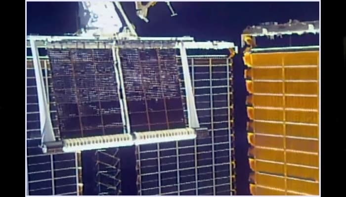 Astronauts deploy an 18-meter-long solar system on the space station - Gephardt Daily